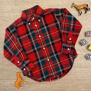 Ralph Lauren Flannel Shirt 2/2T